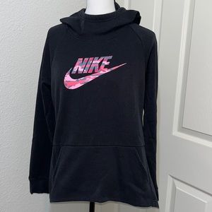 NIKE hooded pull over sweatshirt